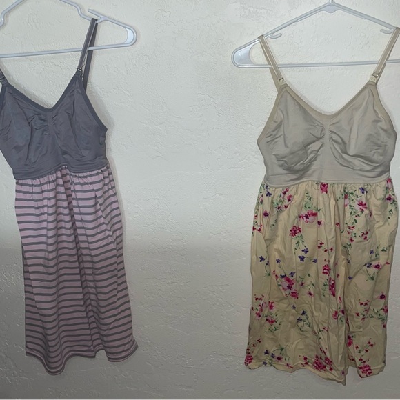 Motherhood Maternity Nursing Maternity Dress/Nightgown/ Cute - Picture 1 of 4
